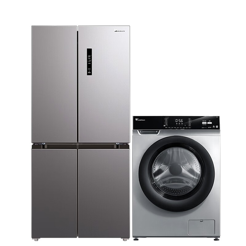 小天鹅 铂金净味冰箱洗衣机套装