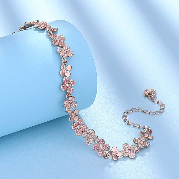 施华洛世奇 花束造型手链