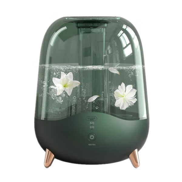 德尔玛透明水箱加湿器