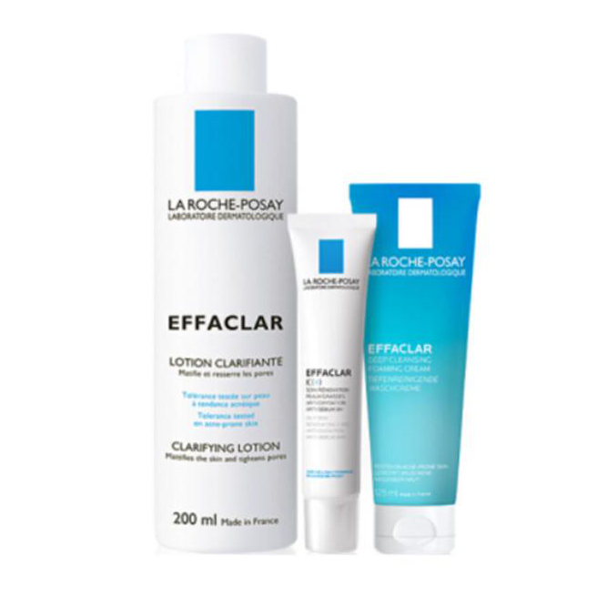 理肤泉 清痘净肤水乳套装