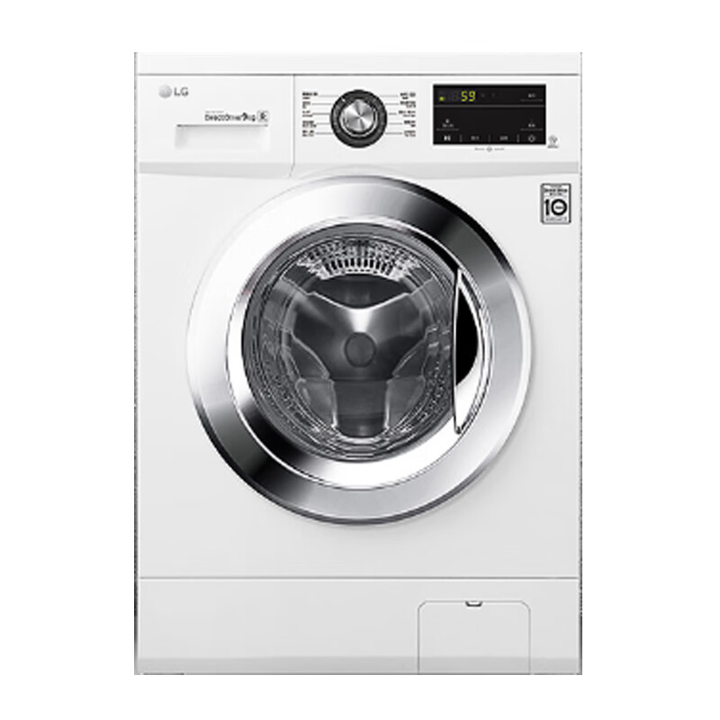 LG 全自动白色滚筒洗衣机