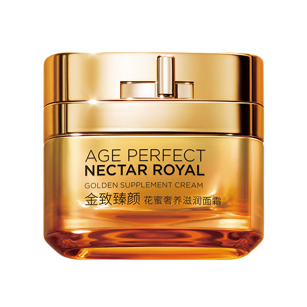 欧莱雅 金致臻颜花蜜滋润面霜