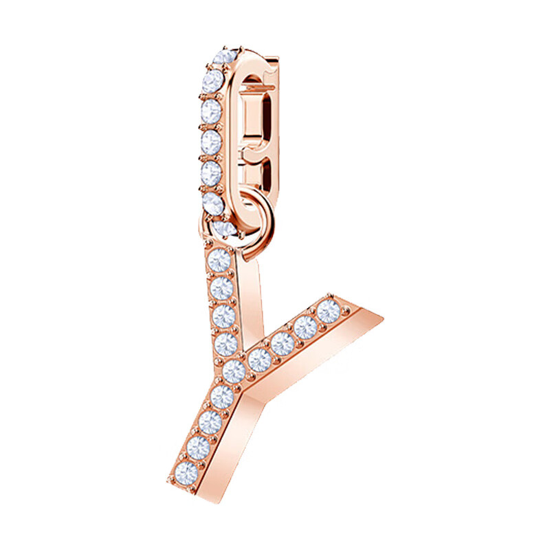 施华洛世奇镀玫瑰金吊坠