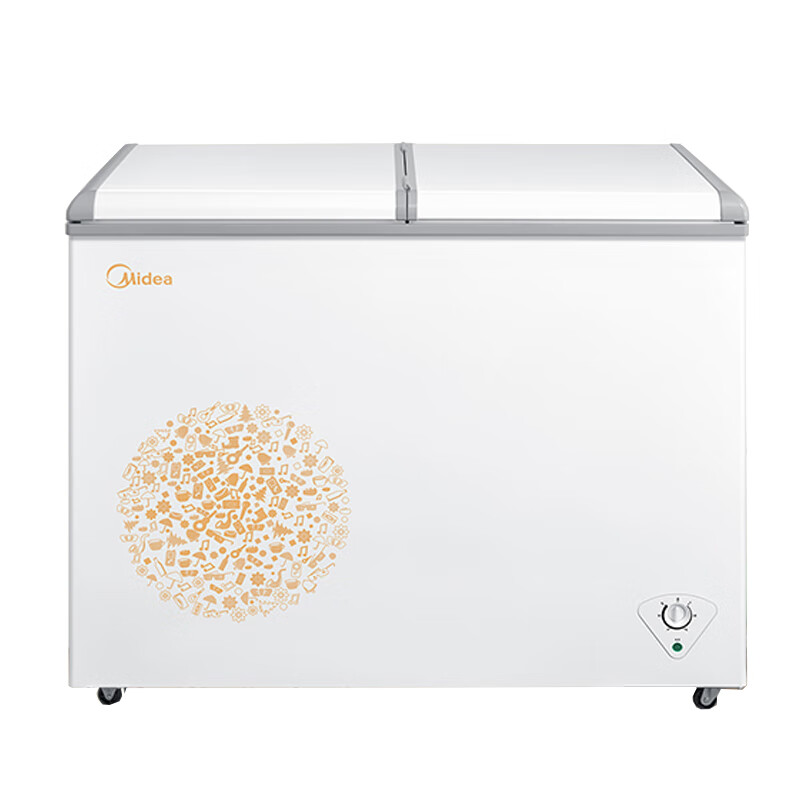 美的 独立双温冷柜