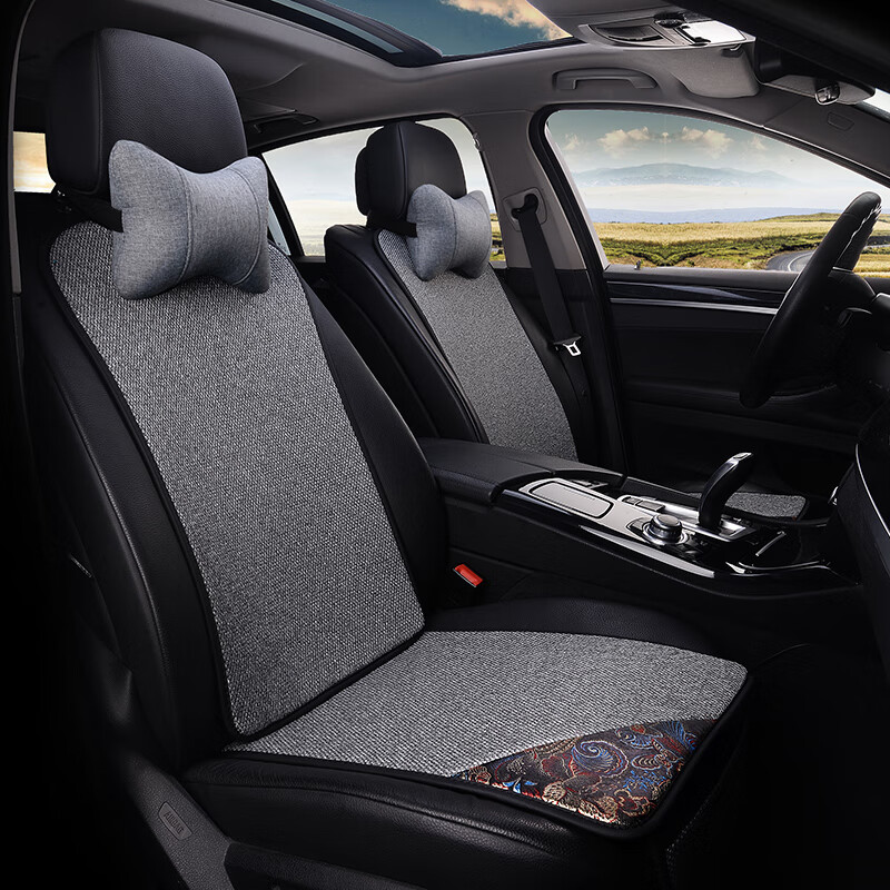 欧纳嘉 棉麻汽车座垫