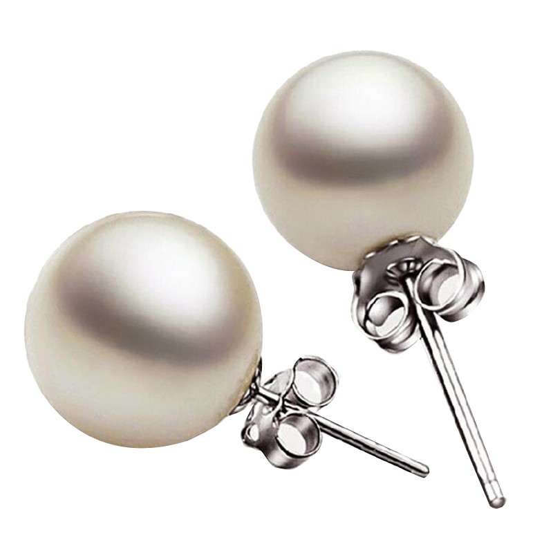 玖维娅 莹亮珍珠 耳饰