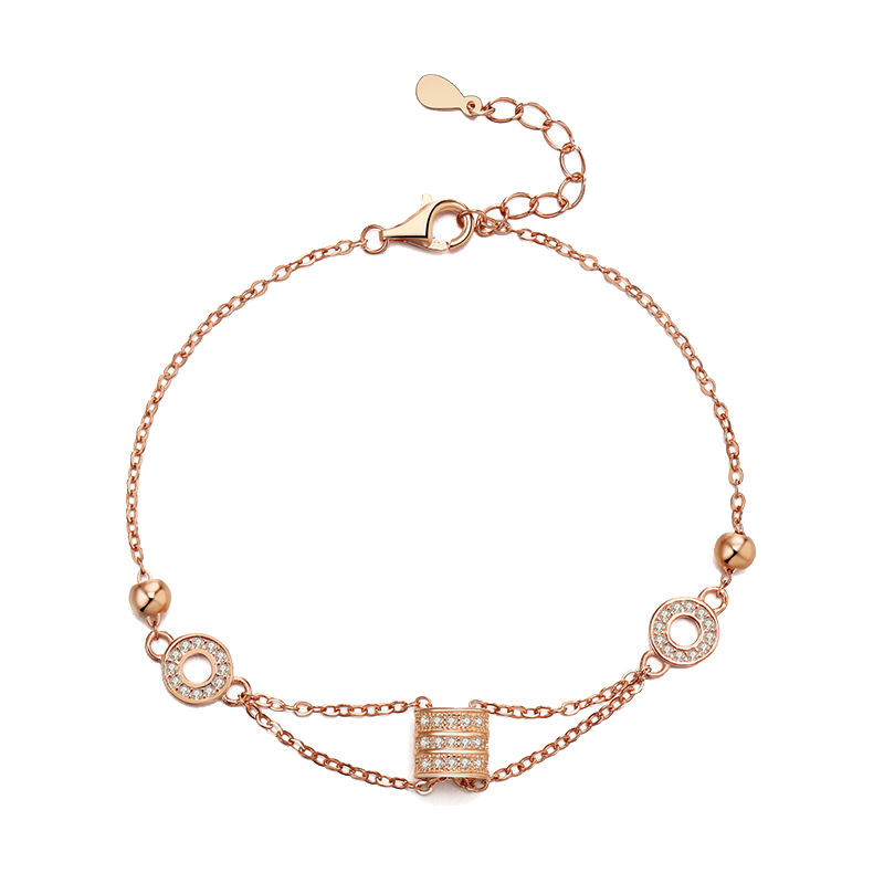 桑玛 小蛮腰银手链