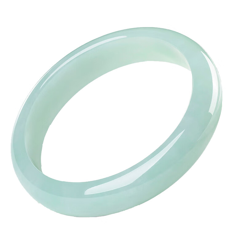 碧玉尊老坑冰种翡翠手镯