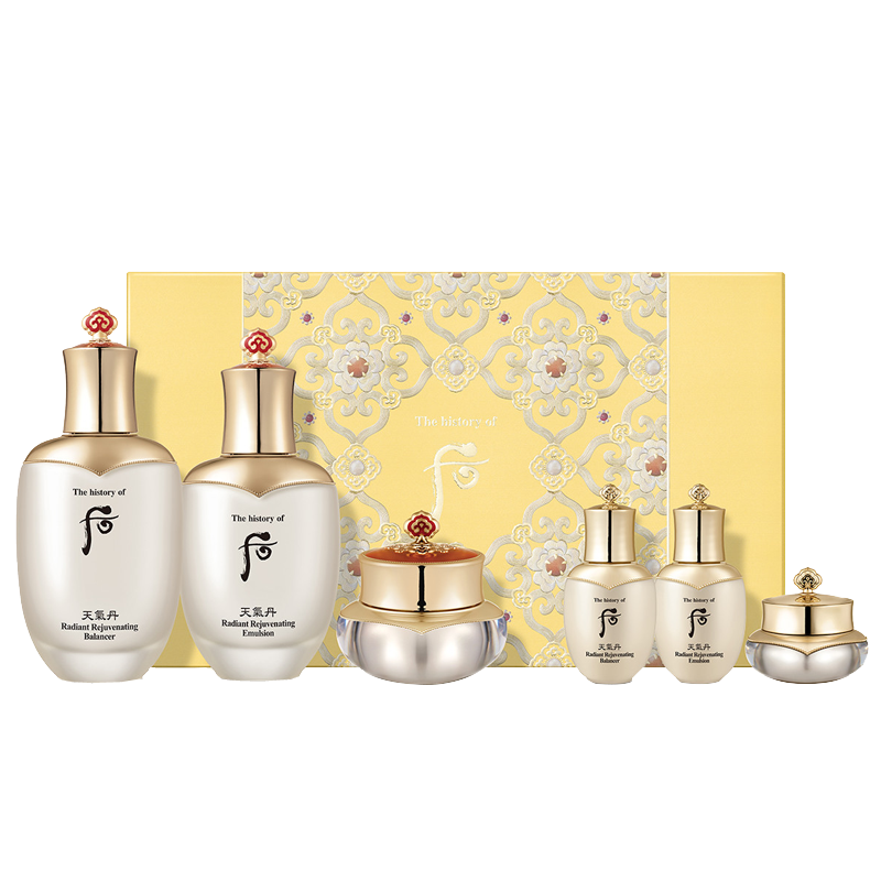 Whoo 山参精油护肤套装