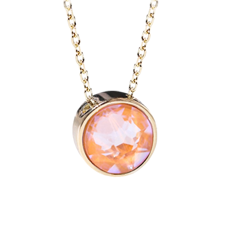 阿菲娜 彩色泡泡水晶项链