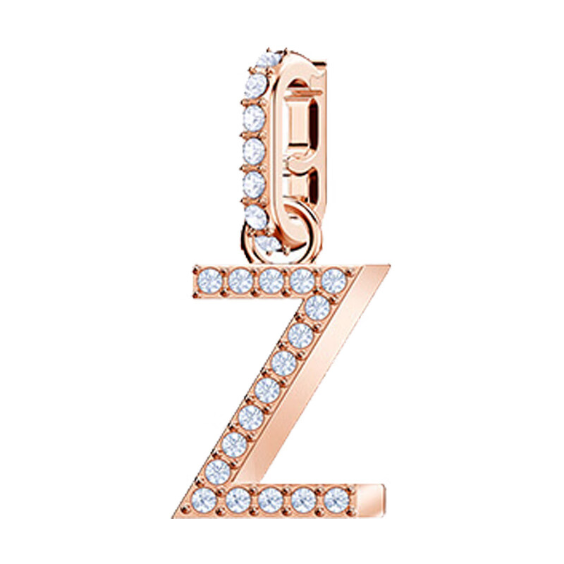 施华洛世奇字母吊坠