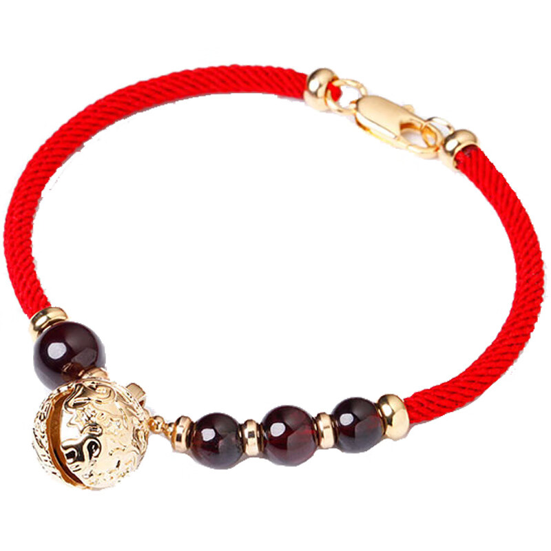 凤凰涅磐本命年红绳手链