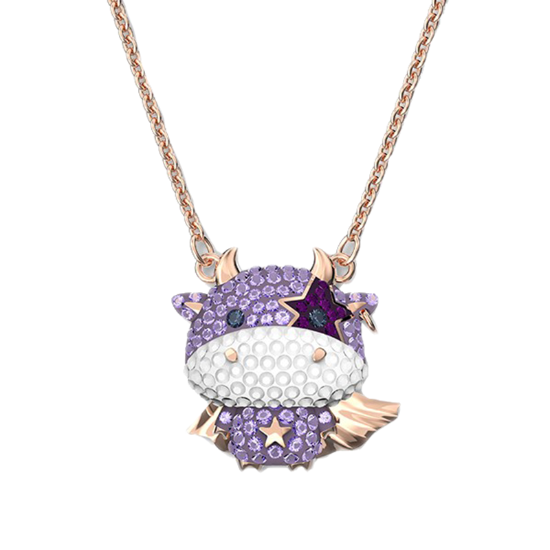 施华洛世奇 多彩牛 项链