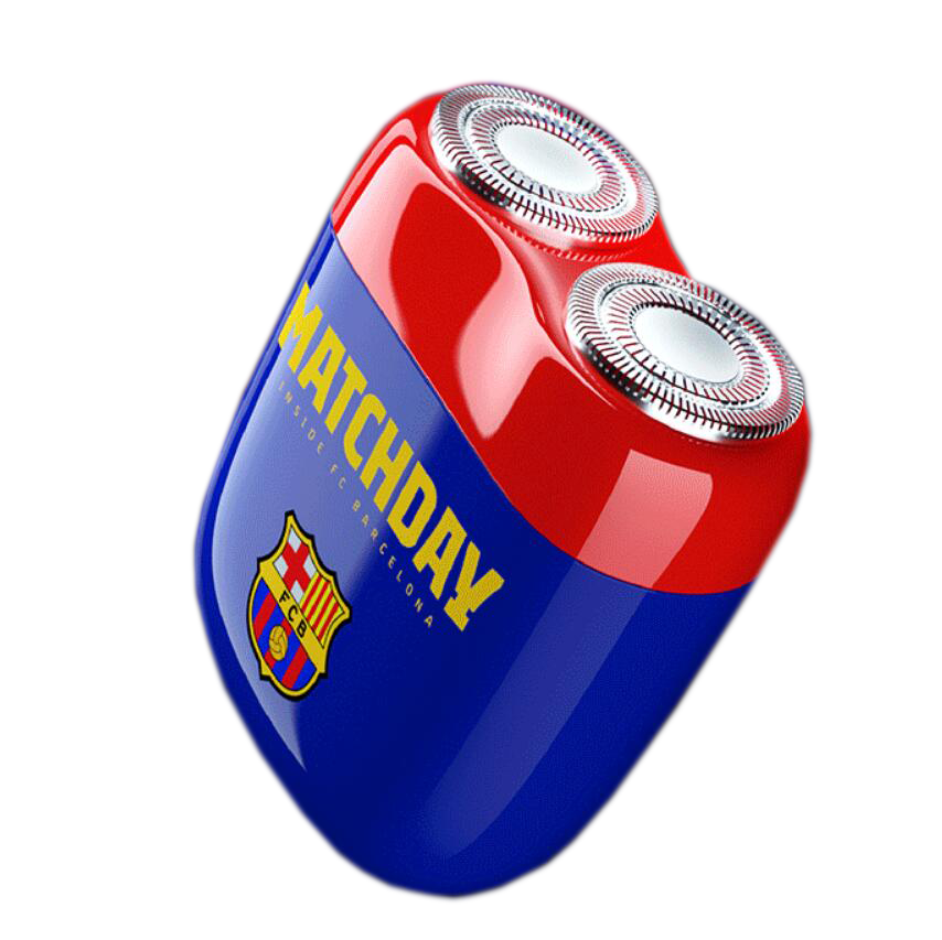 有色巴萨联名便携剃须刀