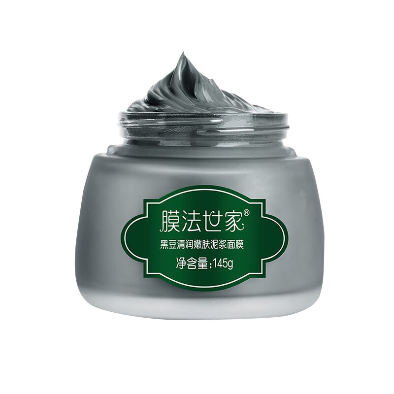 膜法世家 黑豆清润嫩肤泥浆面膜