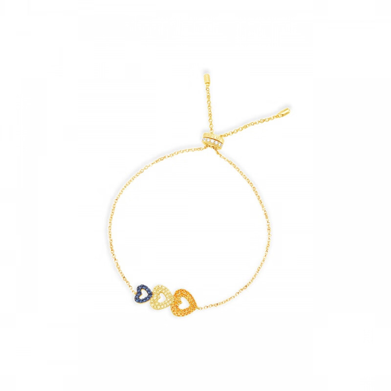 APM 三色爱心 手链