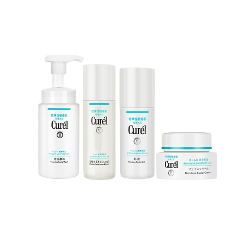 珂润 润浸保湿补水护肤套装