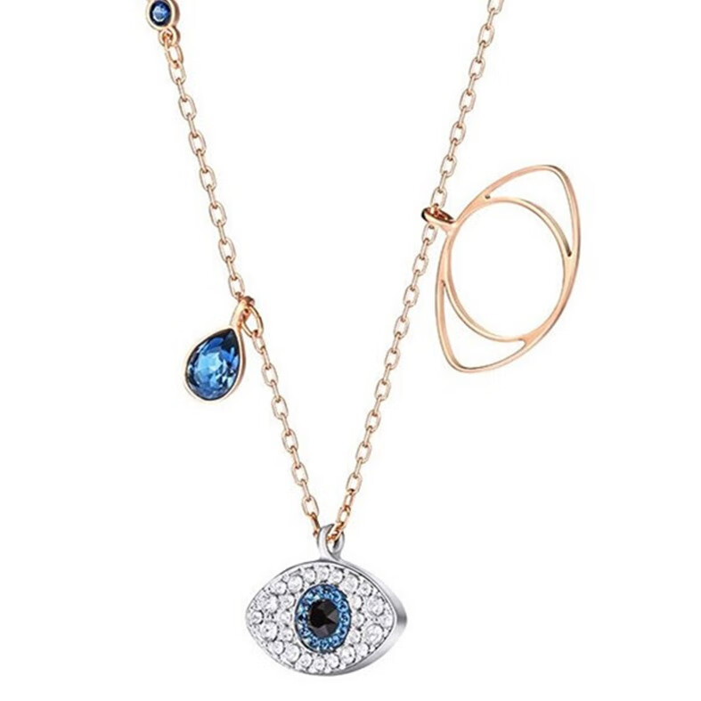 施华洛世奇恶魔之眼项链