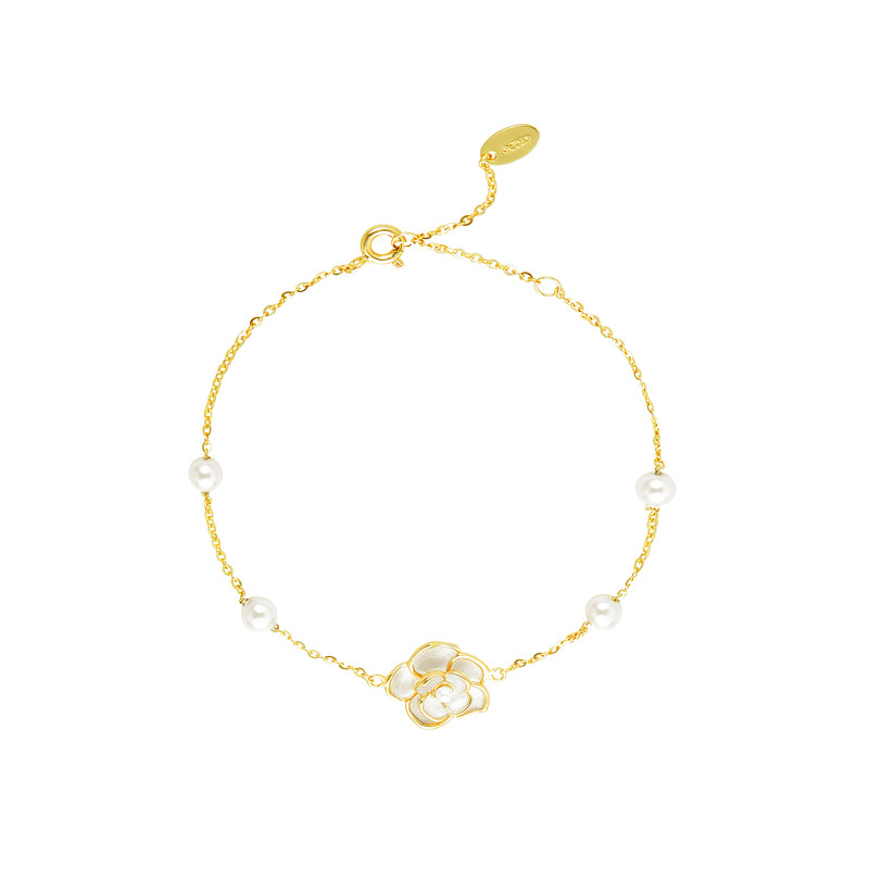 阿吉豆 白玫瑰系列 手链