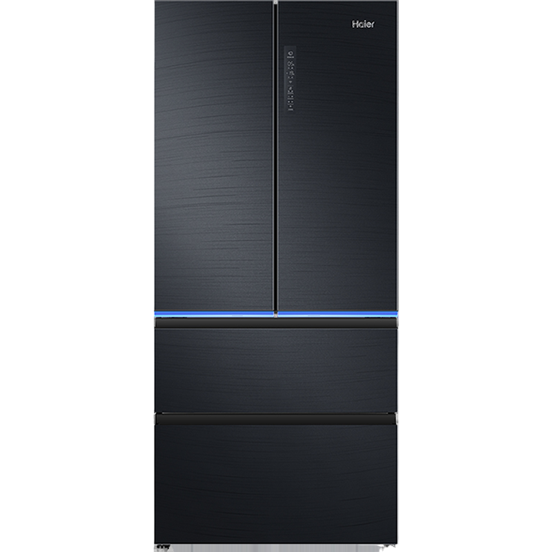海尔金属面板冰箱