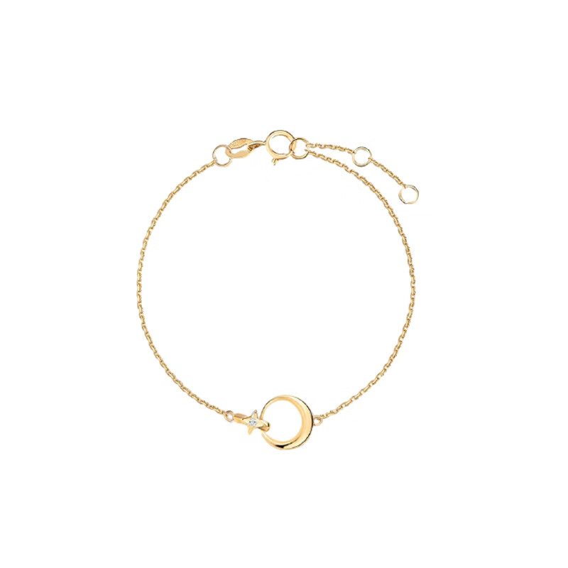 爱的约定 质感18K金手链