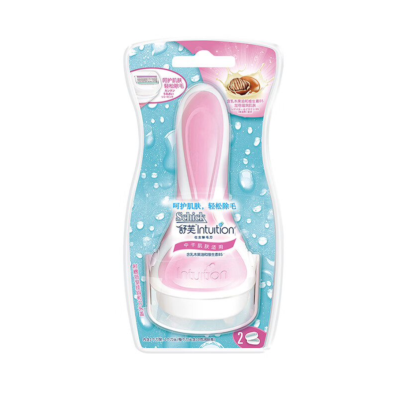 Schick 润肤皂刀头刮毛刀