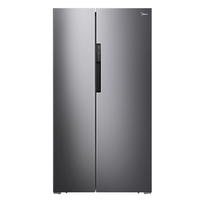 美的 铂金净味对开门冰箱