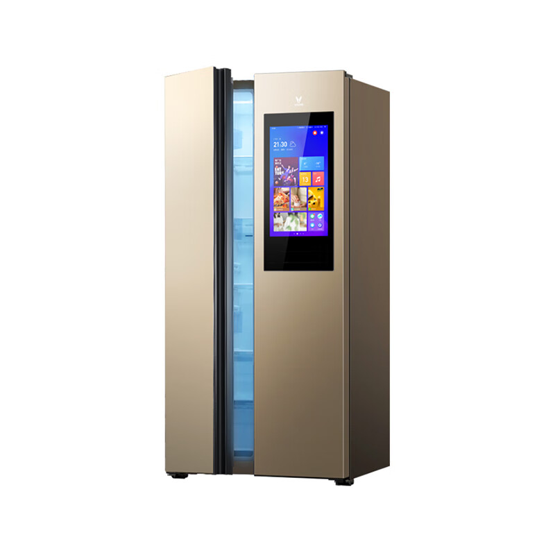 云米 静音大屏对开门冰箱