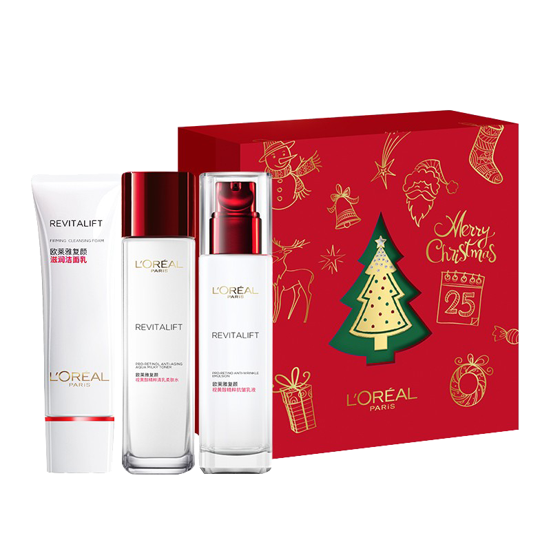 欧莱雅 圣诞水晶奢宠礼盒套装