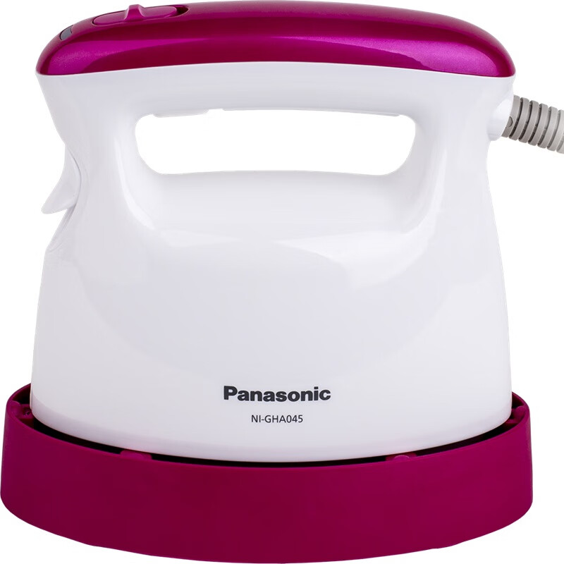 松下 手持便携粉色蒸汽挂烫机