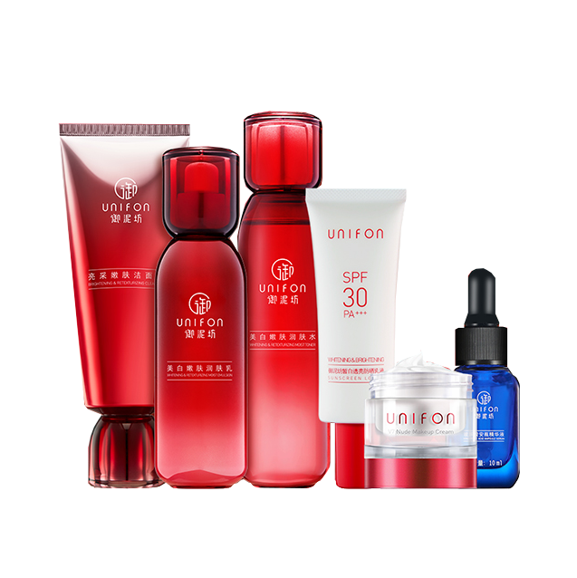 御泥坊 补水提亮护肤套装