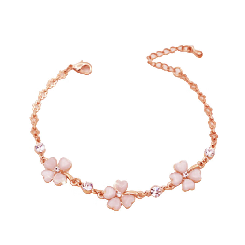 JALLOO 甜美四叶草手链