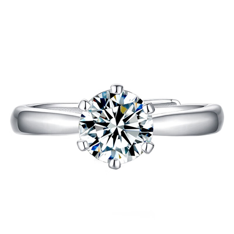 T400 莫桑石 戒指