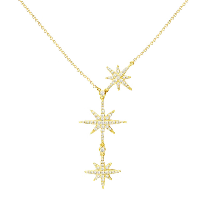 APM Monaco六芒星项链