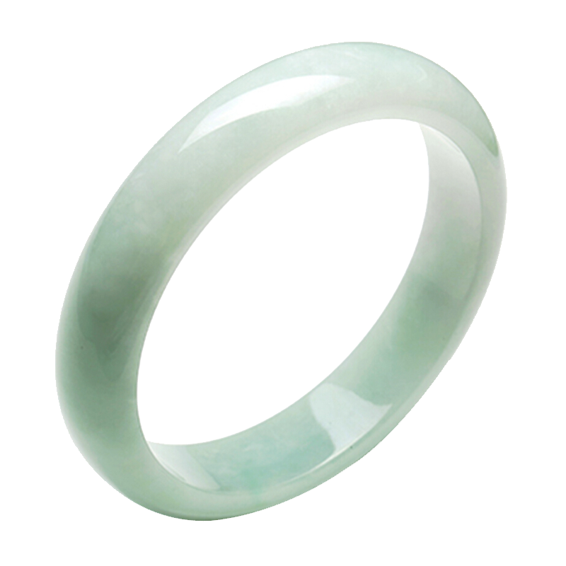 七彩云南 飘花翡翠手镯