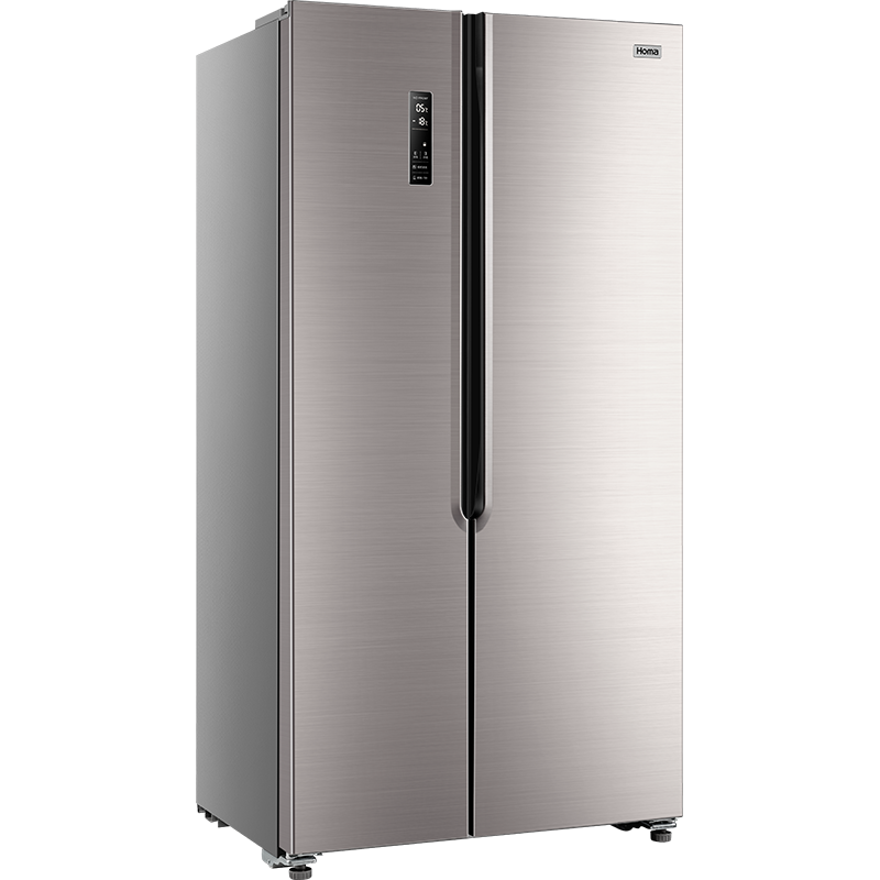 奥马 电脑控温对开门冰箱