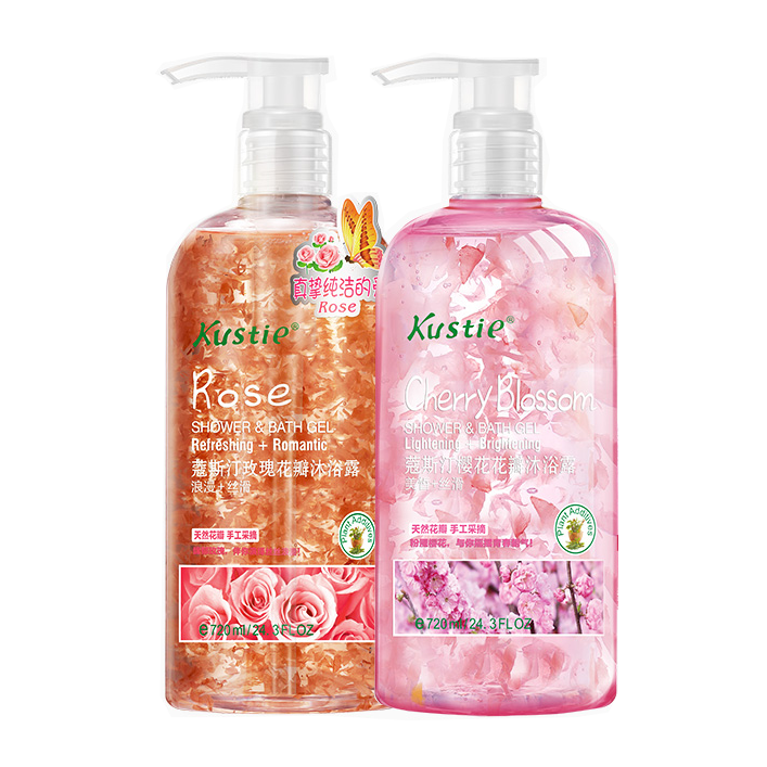 蔻斯汀 樱花玫瑰花 沐浴露