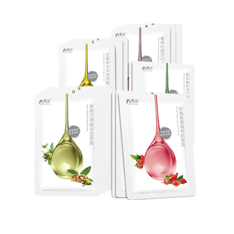 果本 玻尿酸补水面膜