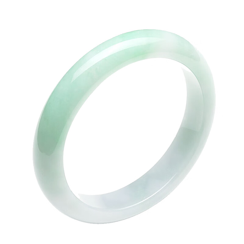 七彩雲南 冰糯种时尚翡翠手镯