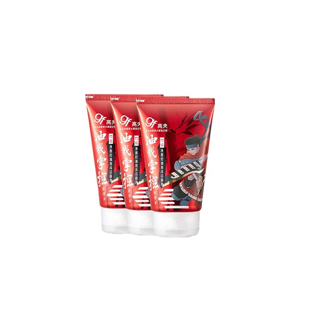 高夫 竹炭净透控油泡沫洁面乳