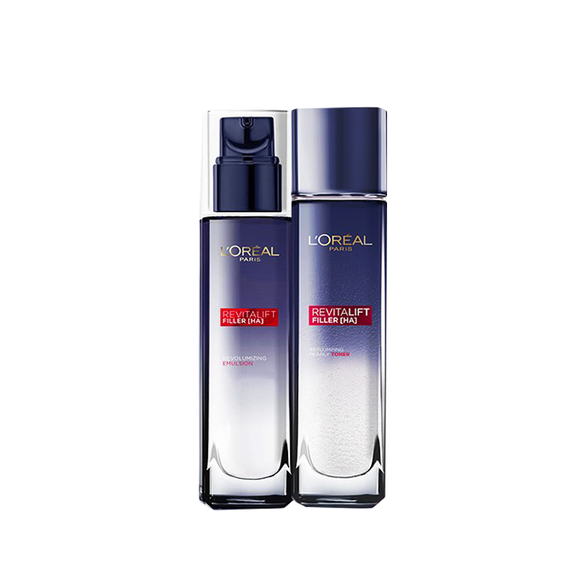 欧莱雅 复颜玻尿酸水乳护肤套装