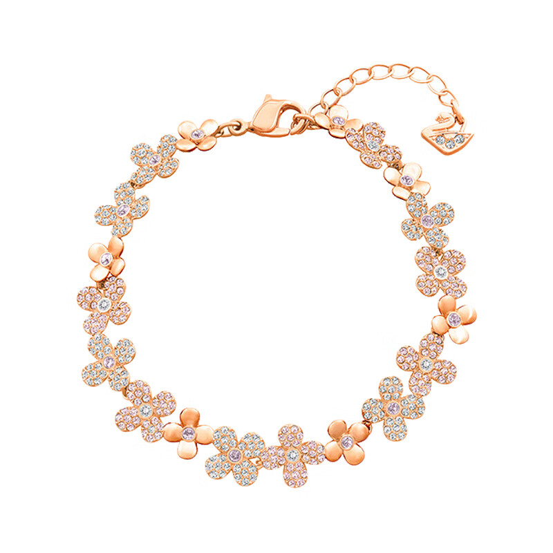 施华洛世奇 镀玫瑰金色手链