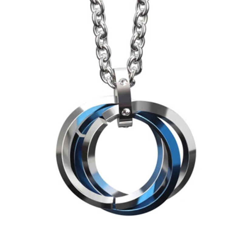 迪后 三环相扣 项链