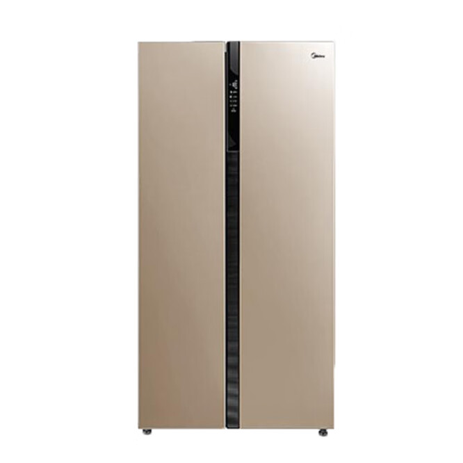 美的 铂金净味门上制冰机冰箱