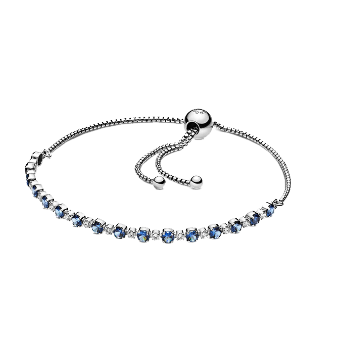Pandora银蓝色手链