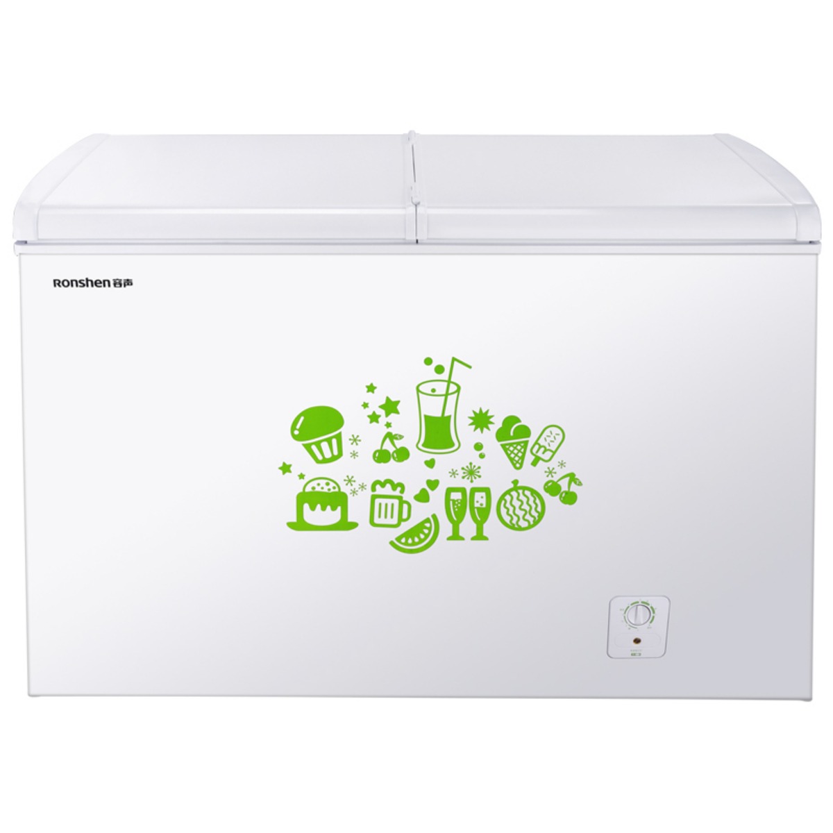 容声 侧掀门 冰柜