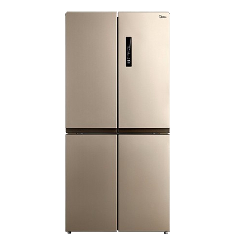 美的 十字对开门冰箱