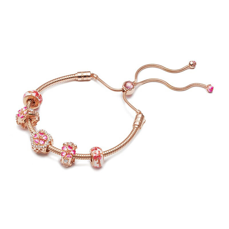 潘多拉漫漫桃花手链