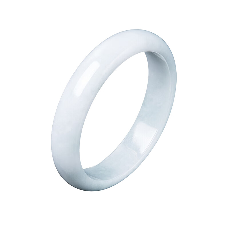 周大福 光滑温润翡翠手镯