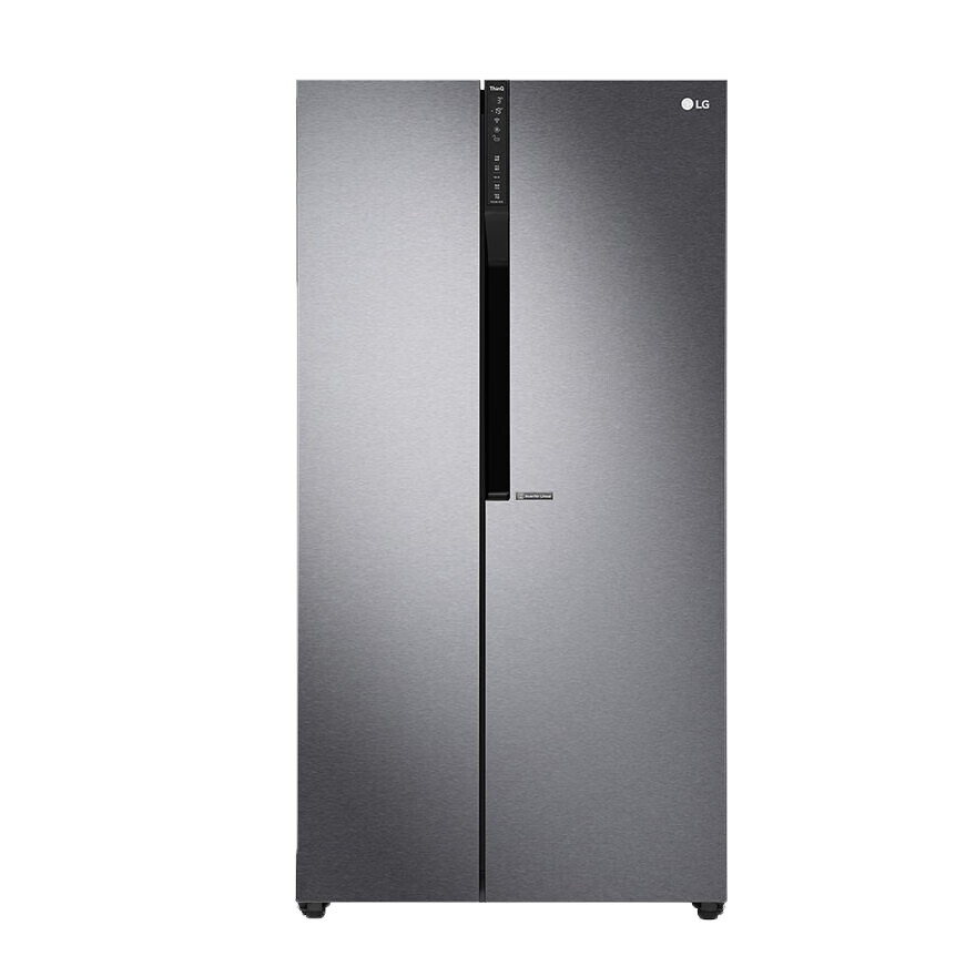 LG LED显示屏对开门冰箱